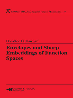 cover image of Envelopes and Sharp Embeddings of Function Spaces